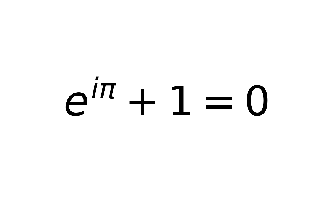In the name of love for math!